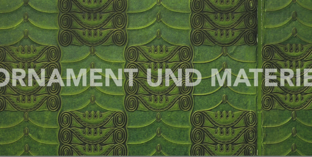 Stiftung Sanatorium Dr. Barner - Ausstellung "Ornament und Materie" Stiftung Sanatorium Dr. Barner - Ausstellung "Ornament und Materie"